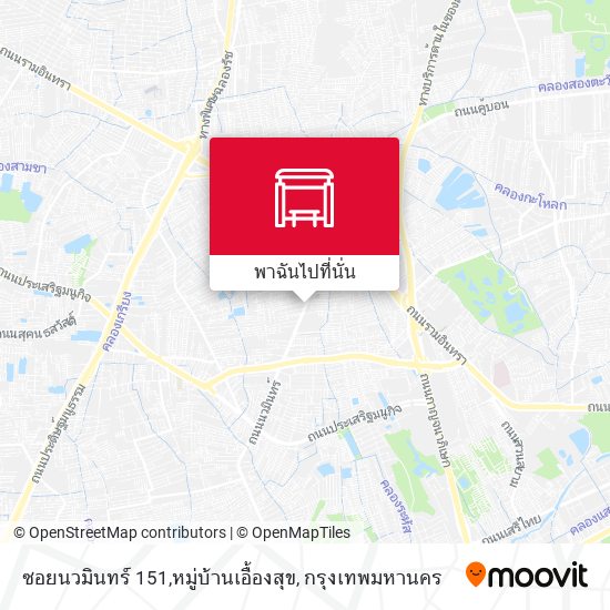 ซอยนวมินทร์ 151,หมู่บ้านเอื้องสุข แผนที่