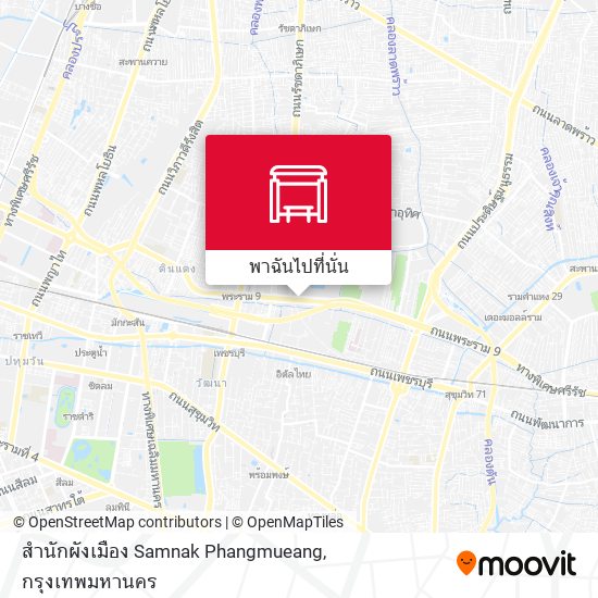 สำนักผังเมือง Samnak Phangmueang แผนที่