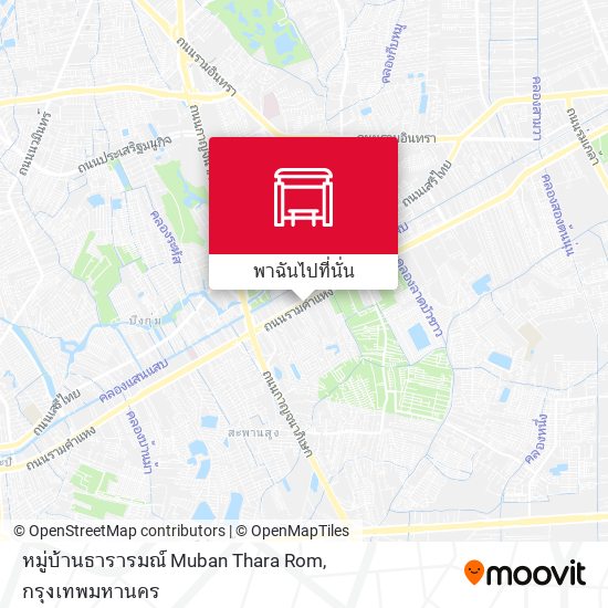 หมู่บ้านธารารมณ์ Muban Thara Rom แผนที่