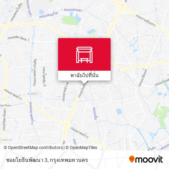 ซอยโยธินพัฒนา 3 แผนที่