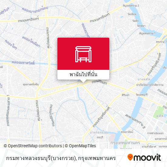 กรมทางหลวงธนบุรี(บางกรวย) แผนที่