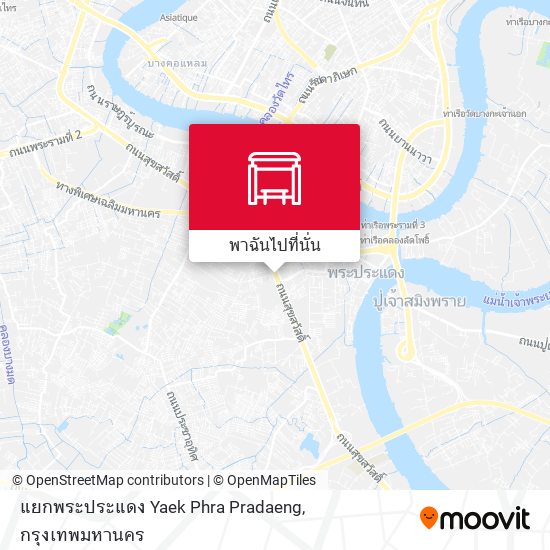 แยกพระประแดง Yaek Phra Pradaeng แผนที่