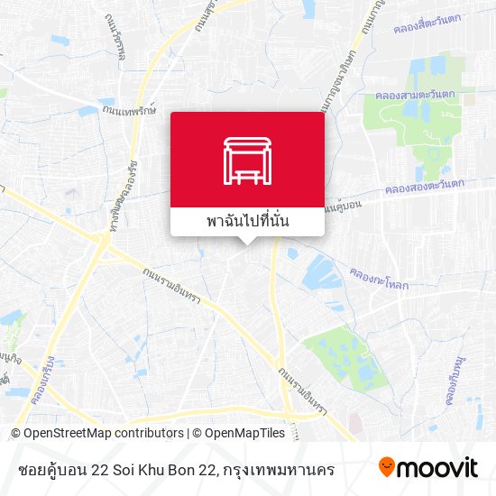 ซอยคู้บอน 22 Soi Khu Bon 22 แผนที่