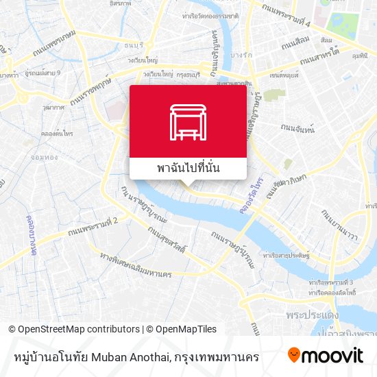 หมู่บ้านอโนทัย Muban Anothai แผนที่