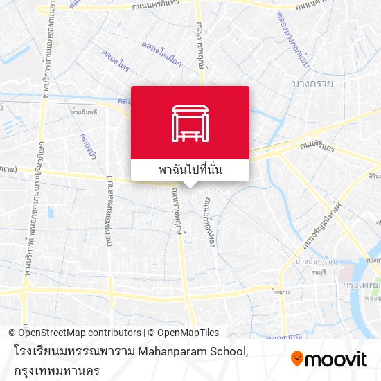 โรงเรียนมหรรณพาราม Mahanparam School แผนที่