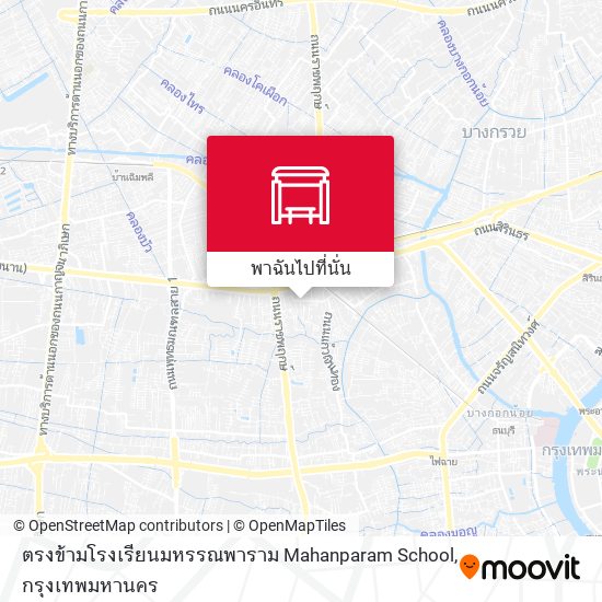 ตรงข้ามโรงเรียนมหรรณพาราม Mahanparam School แผนที่