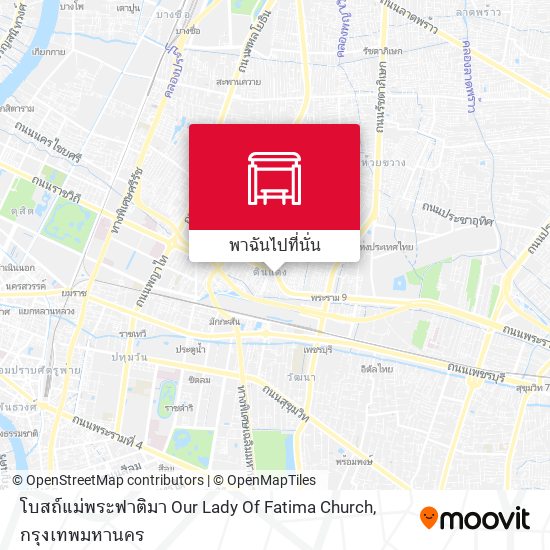 โบสถ์แม่พระฟาติมา Our Lady Of Fatima Church แผนที่