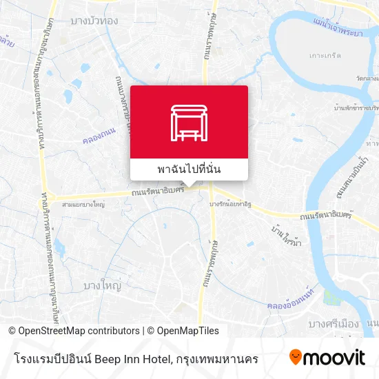 โรงแรมบีปอินน์ Beep Inn Hotel แผนที่
