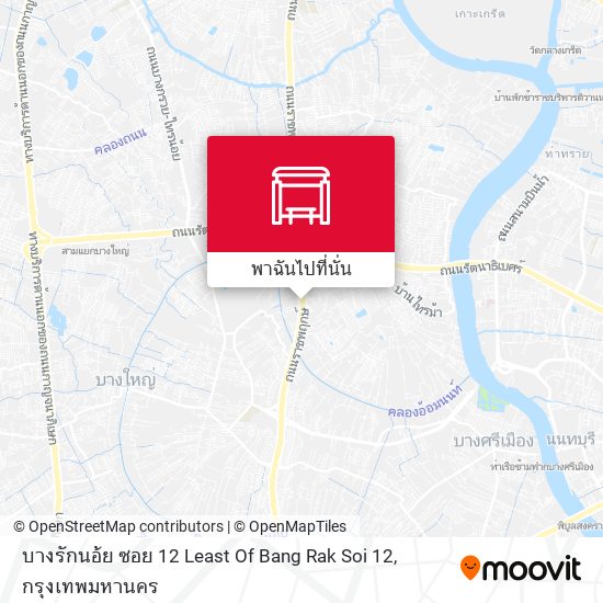 บางรักนอ้ย ซอย 12  Least Of Bang Rak Soi 12 แผนที่