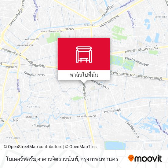 โมเดอร์ฟอร์ม,อาคารจิตรวรนันท์ แผนที่