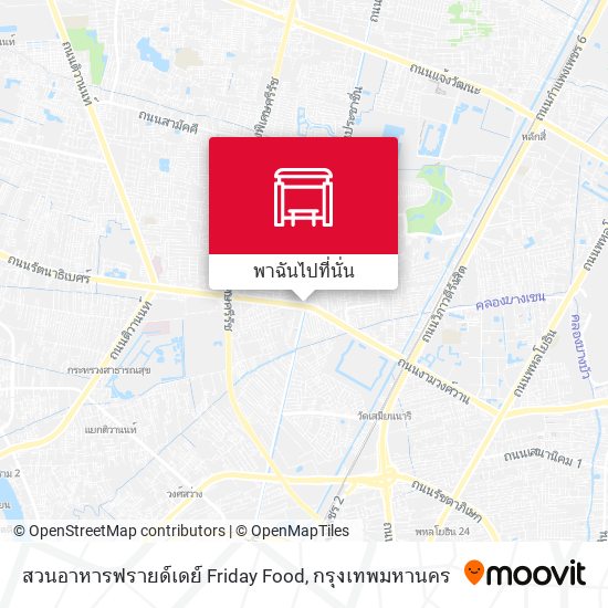 สวนอาหารฟรายด์เดย์ Friday Food แผนที่