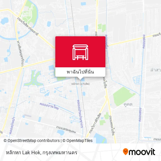 หลักหก Lak Hok แผนที่