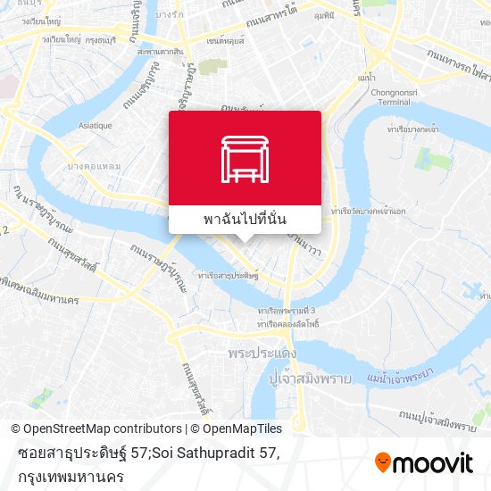 ซอยสาธุประดิษฐ์ 57;Soi Sathupradit 57 แผนที่