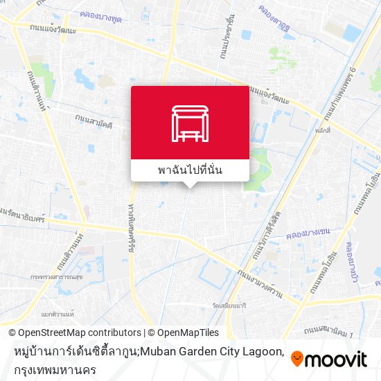 หมู่บ้านการ์เด้นซิตี้ลากูน;Muban Garden City Lagoon แผนที่