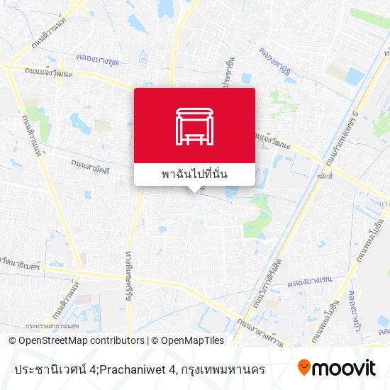 ประชานิเวศน์ 4;Prachaniwet 4 แผนที่