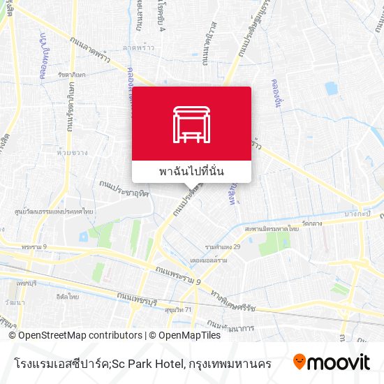 โรงแรมเอสซีปาร์ค;Sc Park Hotel แผนที่