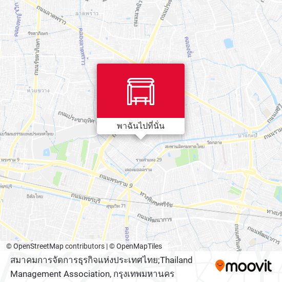 สมาคมการจัดการธุรกิจแห่งประเทศไทย;Thailand Management Association แผนที่
