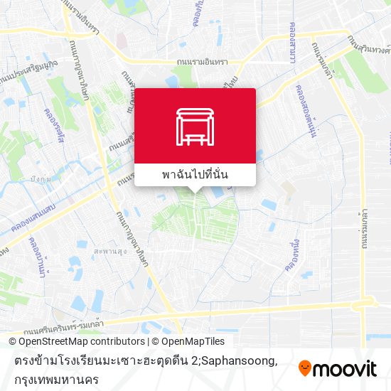ตรงข้ามโรงเรียนมะเซาะฮะตุดดีน 2;Saphansoong แผนที่