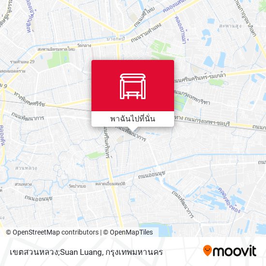 เขตสวนหลวง;Suan Luang แผนที่