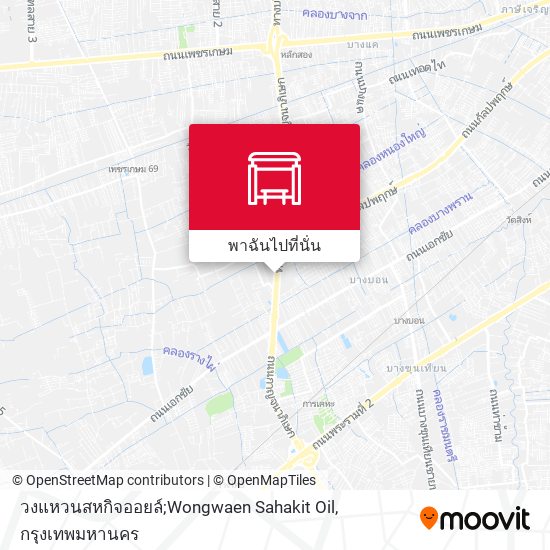 วงแหวนสหกิจออยล์;Wongwaen Sahakit Oil แผนที่