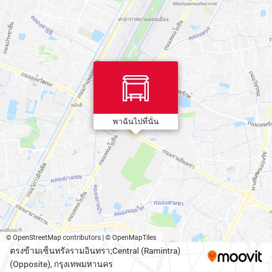 ตรงข้ามเซ็นทรัลรามอินทรา;Central (Ramintra) (Opposite) แผนที่