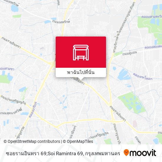 ซอยรามอินทรา 69;Soi Ramintra 69 แผนที่