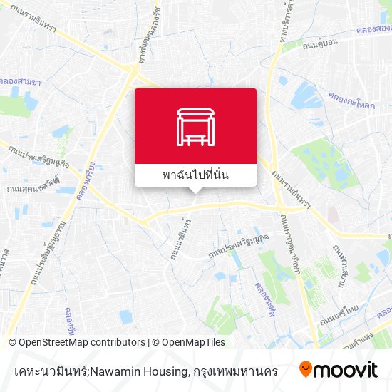 เคหะนวมินทร์;Nawamin Housing แผนที่