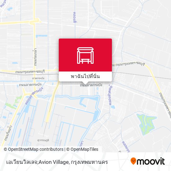 เอเวียนวิลเลจ;Avion Village แผนที่