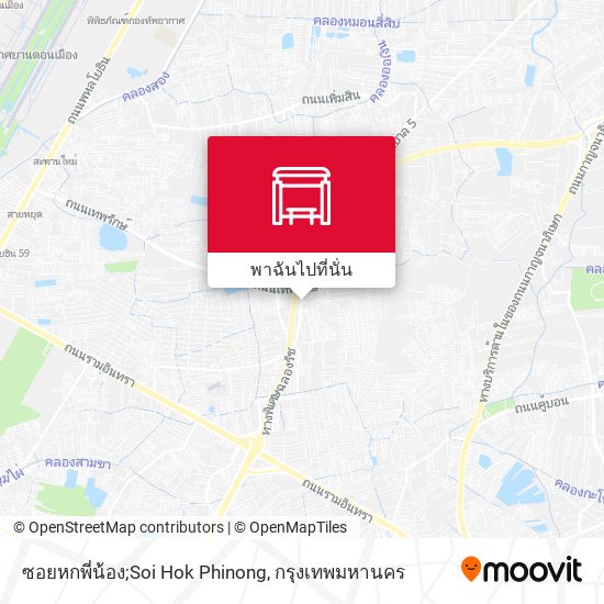 ซอยหกพี่น้อง;Soi Hok Phinong แผนที่