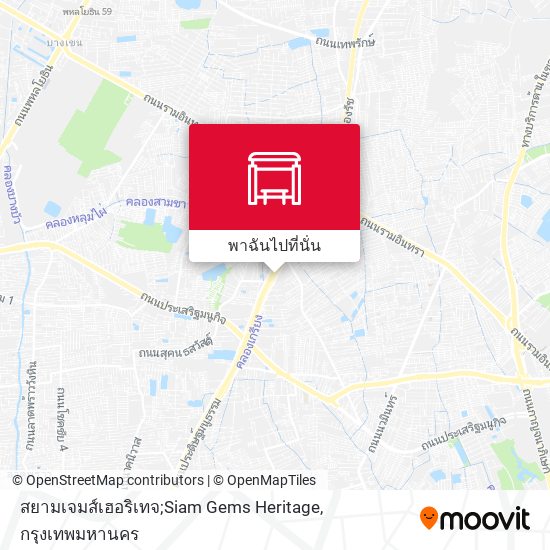 สยามเจมส์เฮอริเทจ;Siam Gems Heritage แผนที่