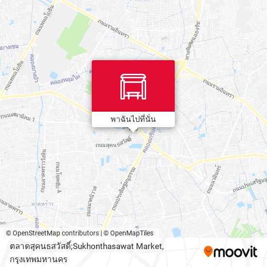 ตลาดสุคนธสวัสดิ์;Sukhonthasawat Market แผนที่