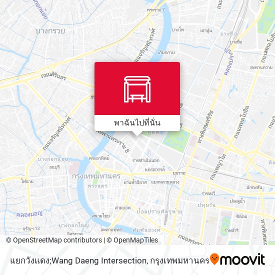 แยกวังแดง;Wang Daeng Intersection แผนที่