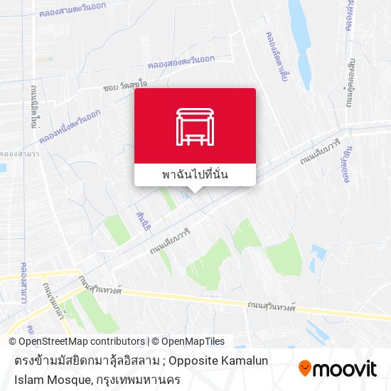 ตรงข้ามมัสยิดกมาลุ้ลอิสลาม ; Opposite Kamalun Islam Mosque แผนที่