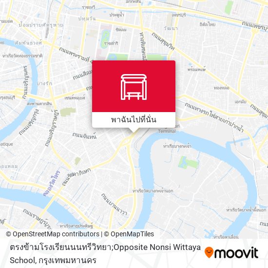 ตรงข้ามโรงเรียนนนทรีวิทยา;Opposite Nonsi Wittaya School แผนที่