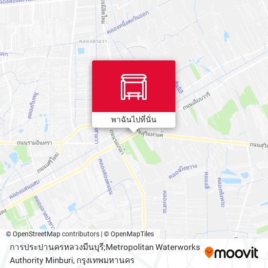การประปานครหลวงมีนบุรี;Metropolitan Waterworks Authority Minburi แผนที่