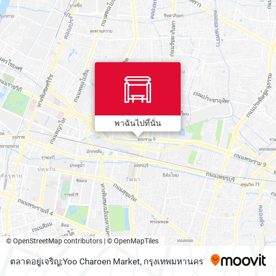 ตลาดอยู่เจริญ;Yoo Charoen Market แผนที่
