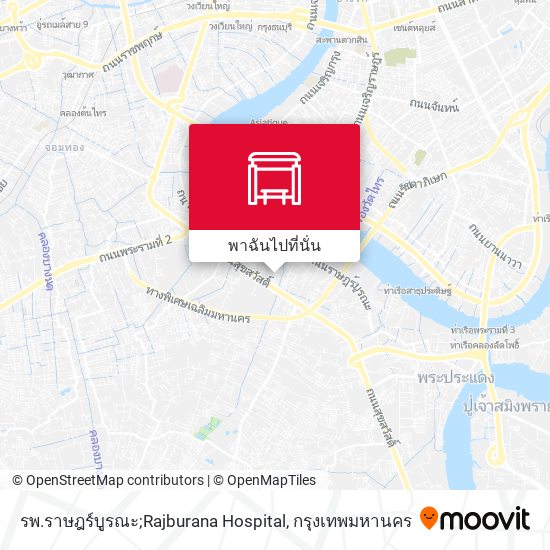 รพ.ราษฎร์บูรณะ;Rajburana Hospital แผนที่