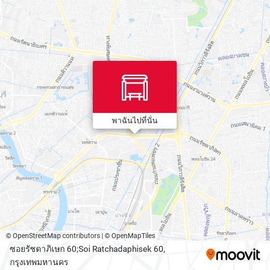 ซอยรัชดาภิเษก 60;Soi Ratchadaphisek 60 แผนที่