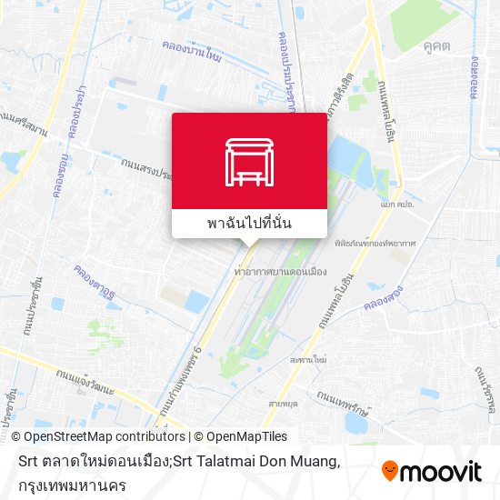 Srt ตลาดใหม่ดอนเมือง;Srt Talatmai Don Muang แผนที่