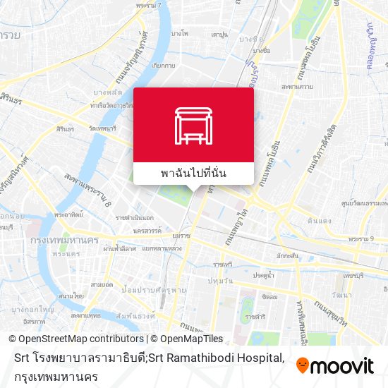 Srt โรงพยาบาลรามาธิบดี;Srt Ramathibodi Hospital แผนที่