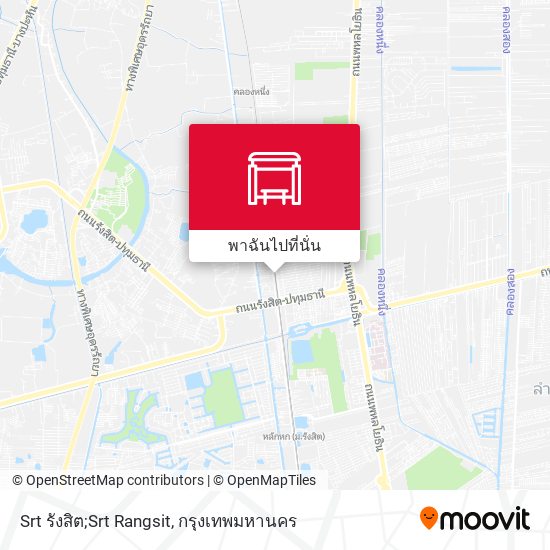 Srt รังสิต;Srt Rangsit แผนที่