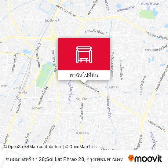 ซอยลาดพร้าว 28;Soi Lat Phrao 28 แผนที่