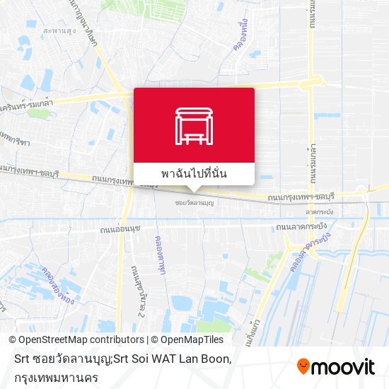 Srt ซอยวัดลานบุญ;Srt Soi WAT Lan Boon แผนที่