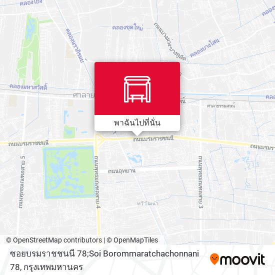 ซอยบรมราชชนนี 78;Soi Borommaratchachonnani 78 แผนที่