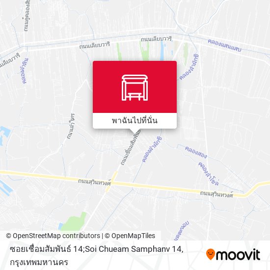 ซอยเชื่อมสัมพันธ์ 14;Soi Chueam Samphanv 14 แผนที่
