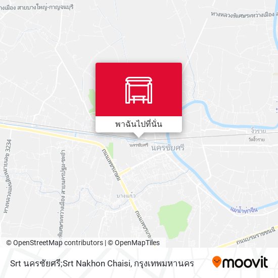 Srt นครชัยศรี;Srt Nakhon Chaisi แผนที่