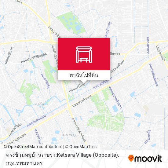 ตรงข้ามหมู่บ้านเกษรา;Ketsara Village (Opposite) แผนที่