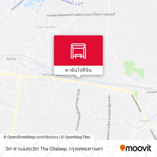 Srt ท่าแฉลบ;Srt Tha Chalaep แผนที่