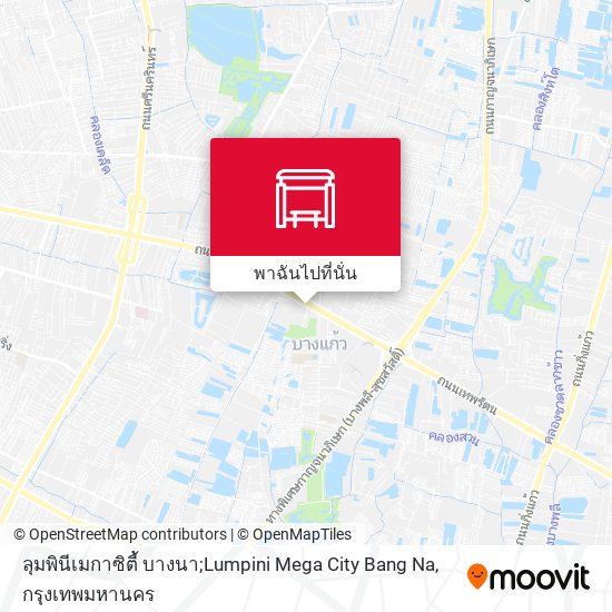 ลุมพินีเมกาซิตี้ บางนา;Lumpini Mega City Bang Na แผนที่