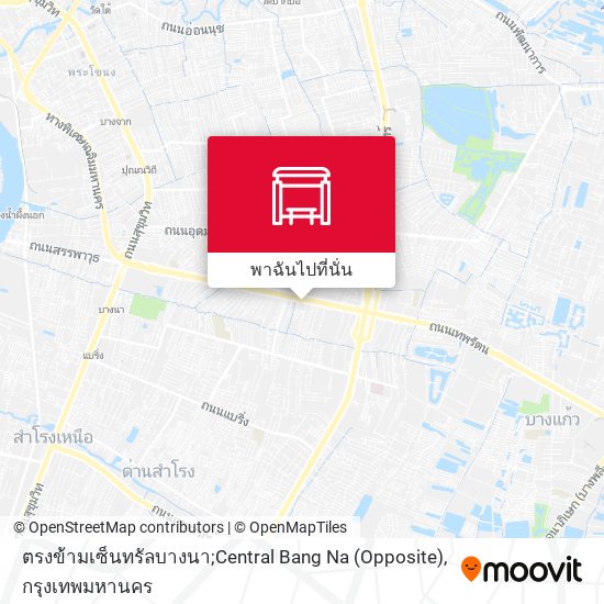 ตรงข้ามเซ็นทรัลบางนา;Central Bang Na (Opposite) แผนที่